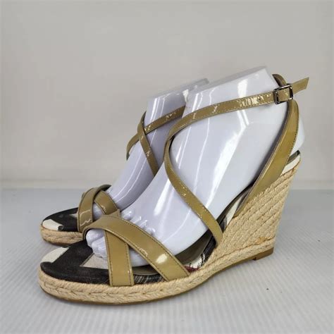 Summer Staple: Burberry Nova Check Wedge Espadrille